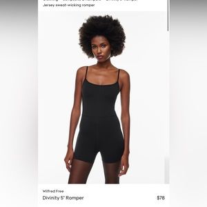 Black Aritzia body suit